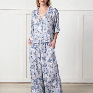 Printfresh Wildest Dreams PJs in Unicorn Garden Silver